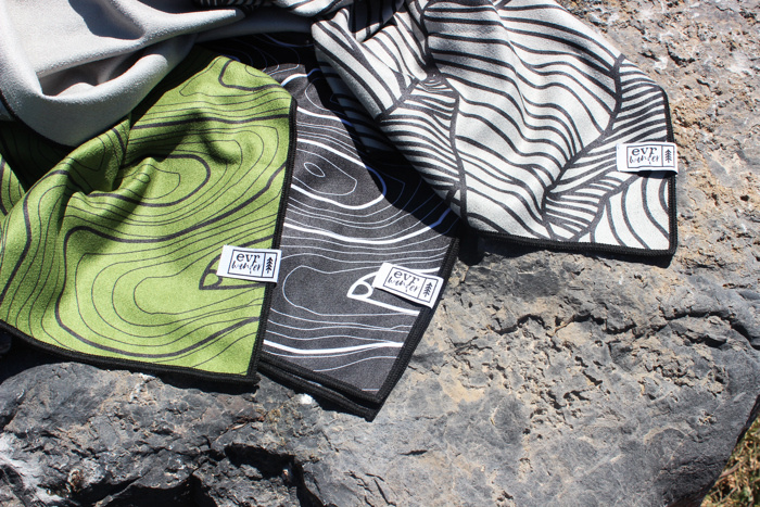 Evergreen Elevation Beach Towel