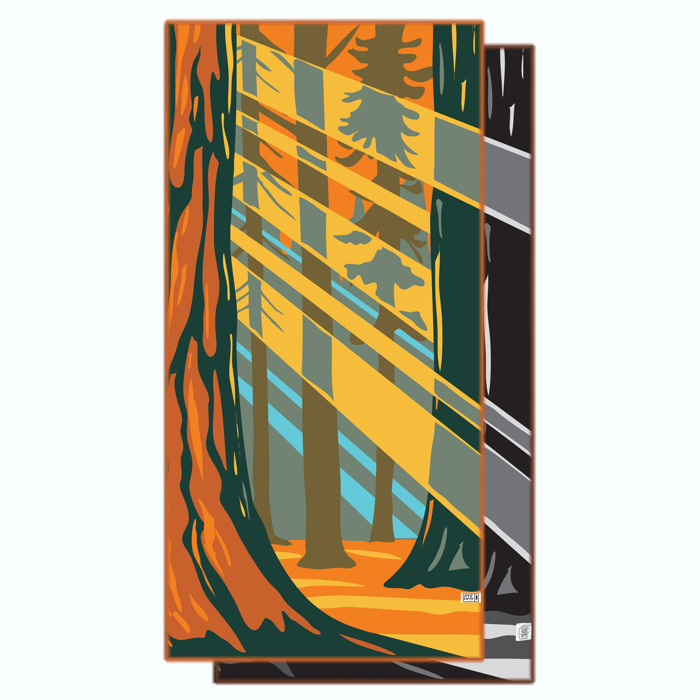 Woodland Beach Towel