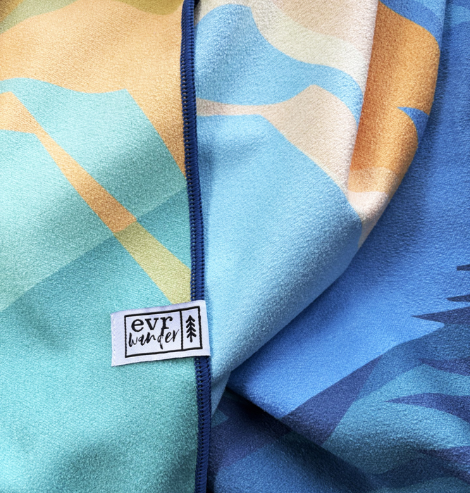 Camp Wander Beach Towel