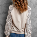  Leopard Print Pullover Top