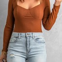  Ribbed Knit Top