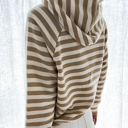  Striped Long Sleeve Hoodie