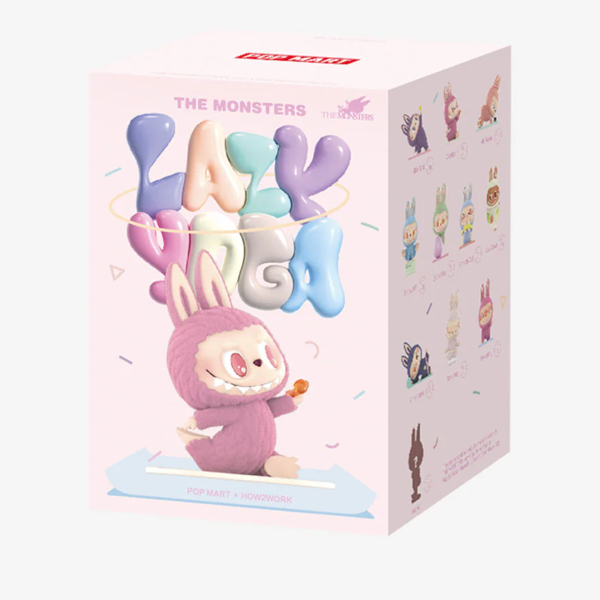 THE MONSTERS Lazy Yoga labubu ラブブ THE MONSTERS Lazy Yoga Series Confirmed Blind Box Figure Hot