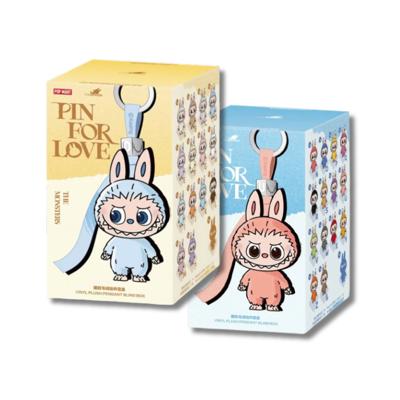 POP MART LABUBU V4 PIN FOR LOVE SERIES VINYL PLUSH PENDANT | (A-M) & (N-Z) SINGLE BLIND BOX