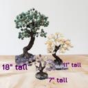  Jade Crystal Tree  18" Tall