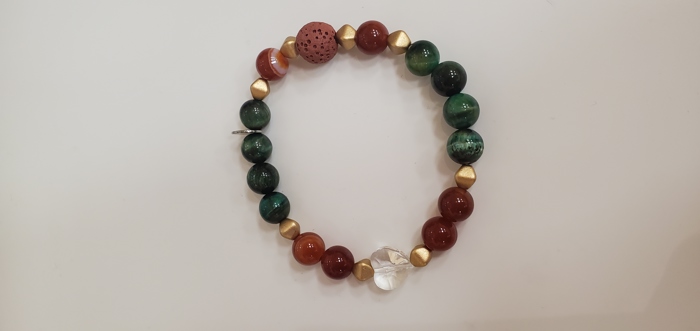 Fall Jewelry | Autumn Jewelry | Pumpkin Spice Bracelet