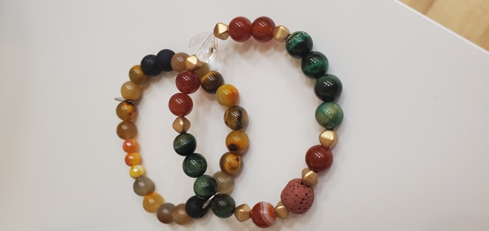 Fall Jewelry | Autumn Jewelry | Pumpkin Spice Bracelet