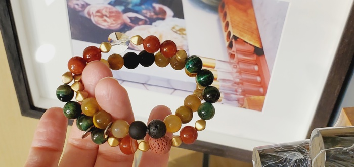 Fall Jewelry | Autumn Jewelry | Pumpkin Spice Bracelet
