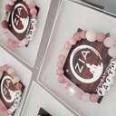  Breast Cancer Awareness Lava Bracelets