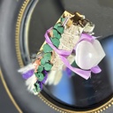  White Sage Smudge Kit w/ Sage Bundle Palo Santo Stick Selenite heart  (Spiritual Cleansing Kit Sage Kit Organic Smudge Sticks)