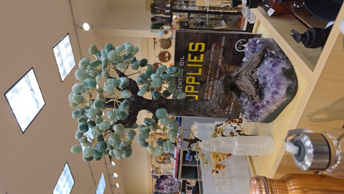 Jade Crystal Tree  18" Tall