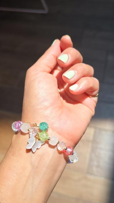 Rose Quartz and Lava Diffuser Bracelet - Gift Idea